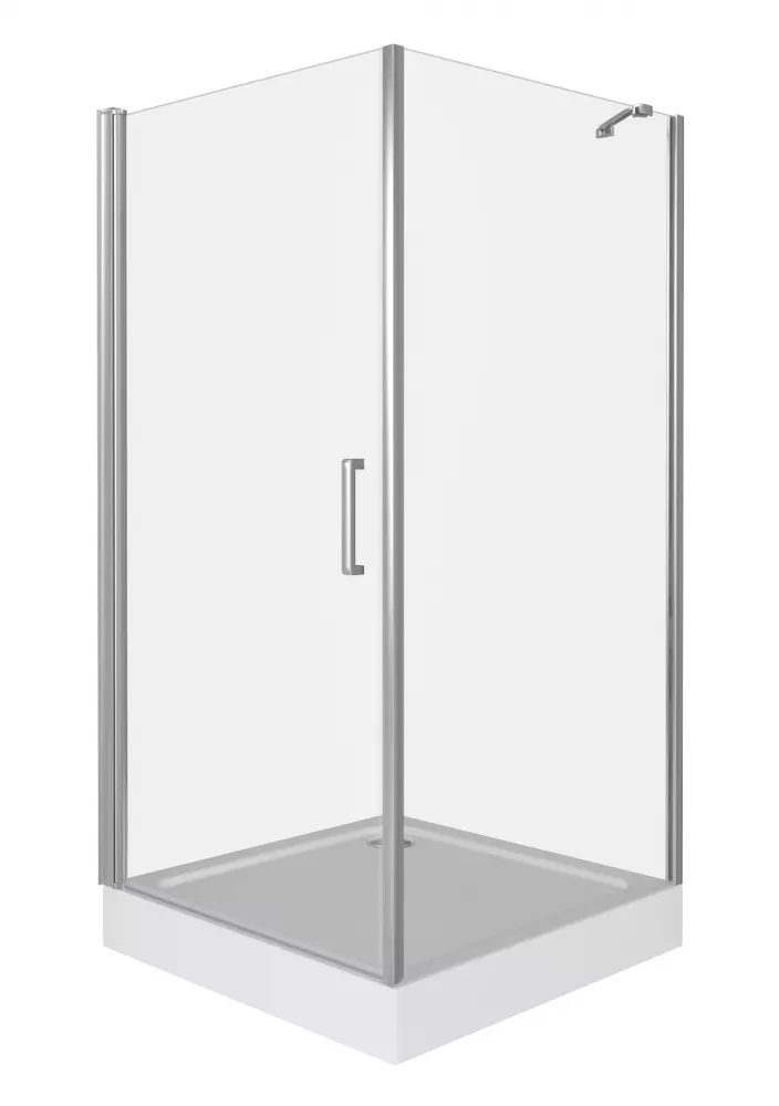 

Душевой уголок Good Door Fantasy 90х90 профиль хром стекло прозрачное