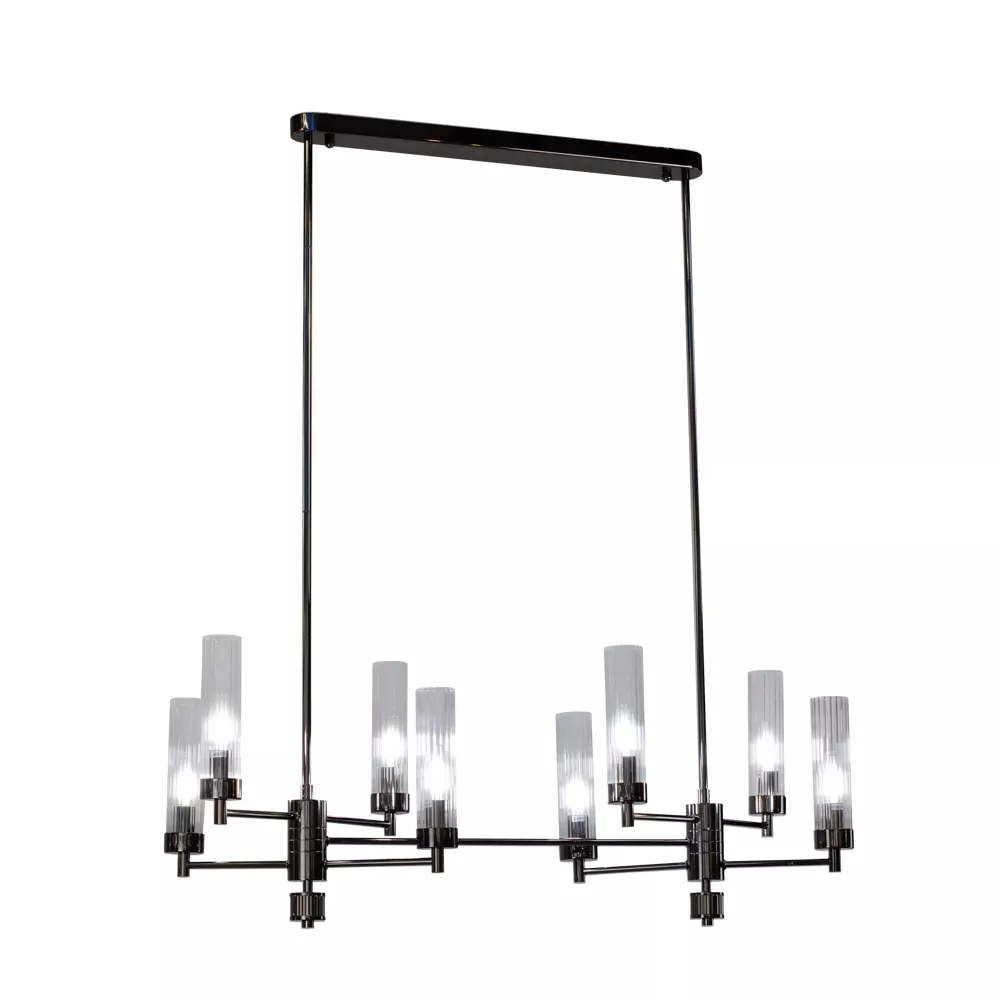

Люстра на штанге AM Group INDIGO SPL8 PEARL BLACK