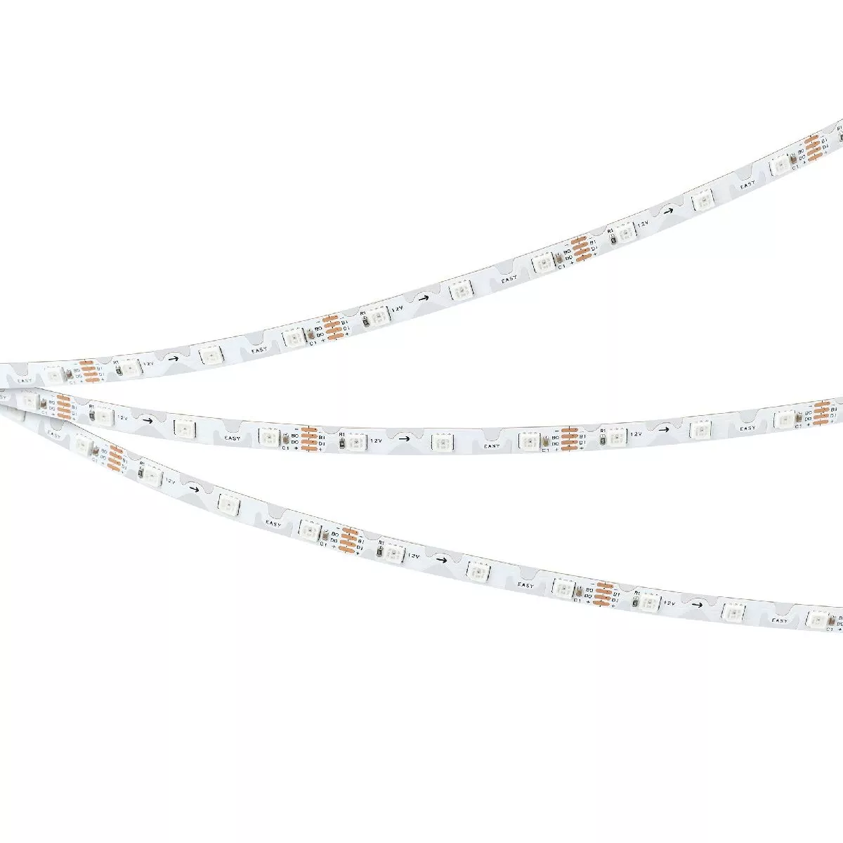 

Светодиодная лента Arlight SPI-RZ-F60-6mm 12V RGB-PX1-BPT (7 W/m, IP20, 3535, 5m) 044684