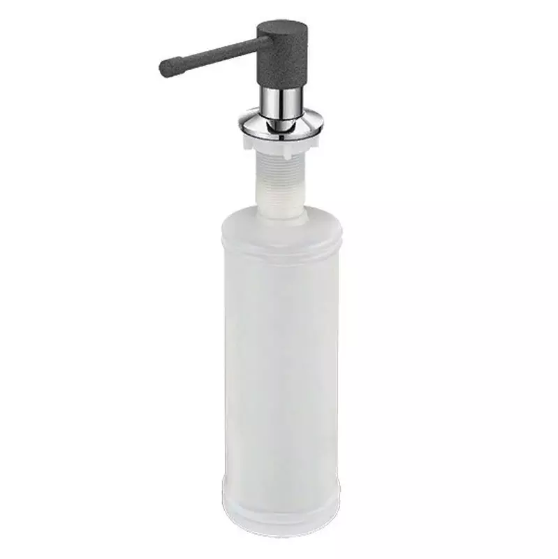 Дозатор для жидкого мыла кухонный Granula серый матовый GR-05 D графит - фото 1