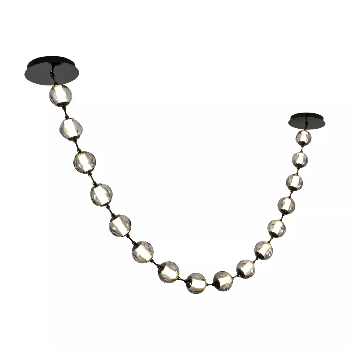 

Подвесной светильник Delight Collection OD2437A-16 pearl black/smoke