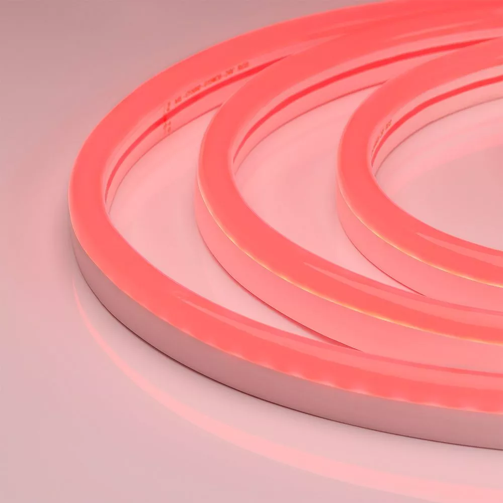 Светодиодные ленты Светодиодная герметичная лента Arlight WAVE-SIDE-A120-12x25mm 230V Red (12 W/m, IP67, 50m, wire x2) 051942