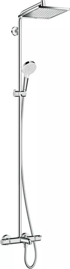 Душевые стойки Душевая стойка Hansgrohe Crometta E 240 1jet Showerpipe  27298000