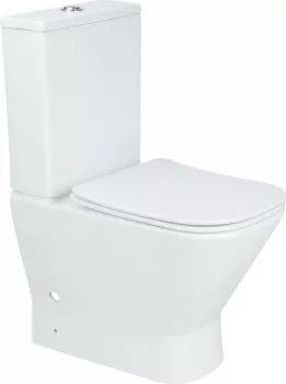 

FINE-C Чаша с сидением (Soft Close -SLIMSEAT) для унитаза напольного с Rimless (273786)