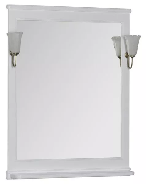 Зеркало в ванную Aquanet Валенса 72.2 см (00180150), цвет белый - фото 1