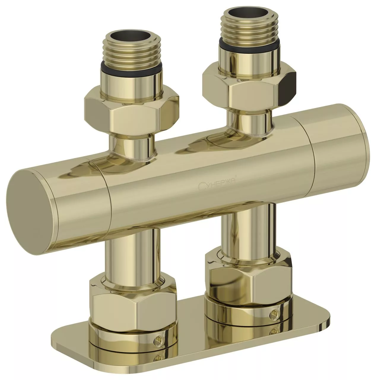 

Вентиль Вентиль 2х1/2" прямой скрытый-скрытый EU50 (Шампань)