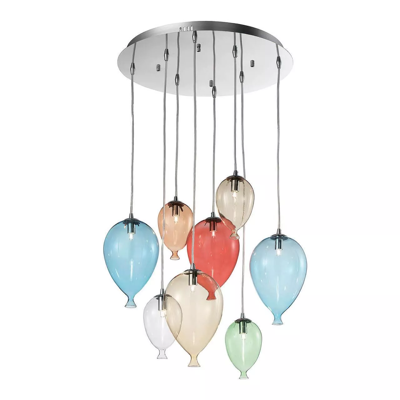 

Подвесная люстра Ideal Lux Clown SP8 Color 100944