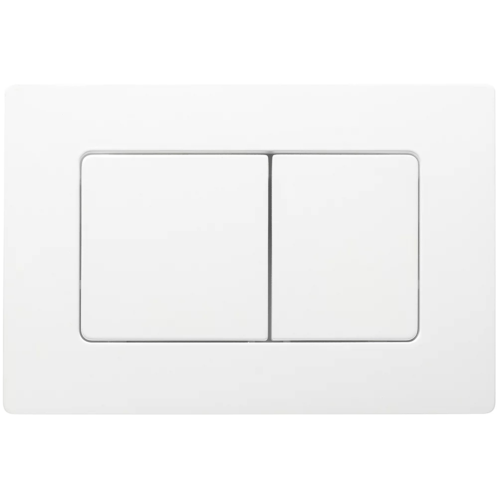 

Кнопка смыва для унитаза Veconi Flush V8 пластик, цвет белый глянец