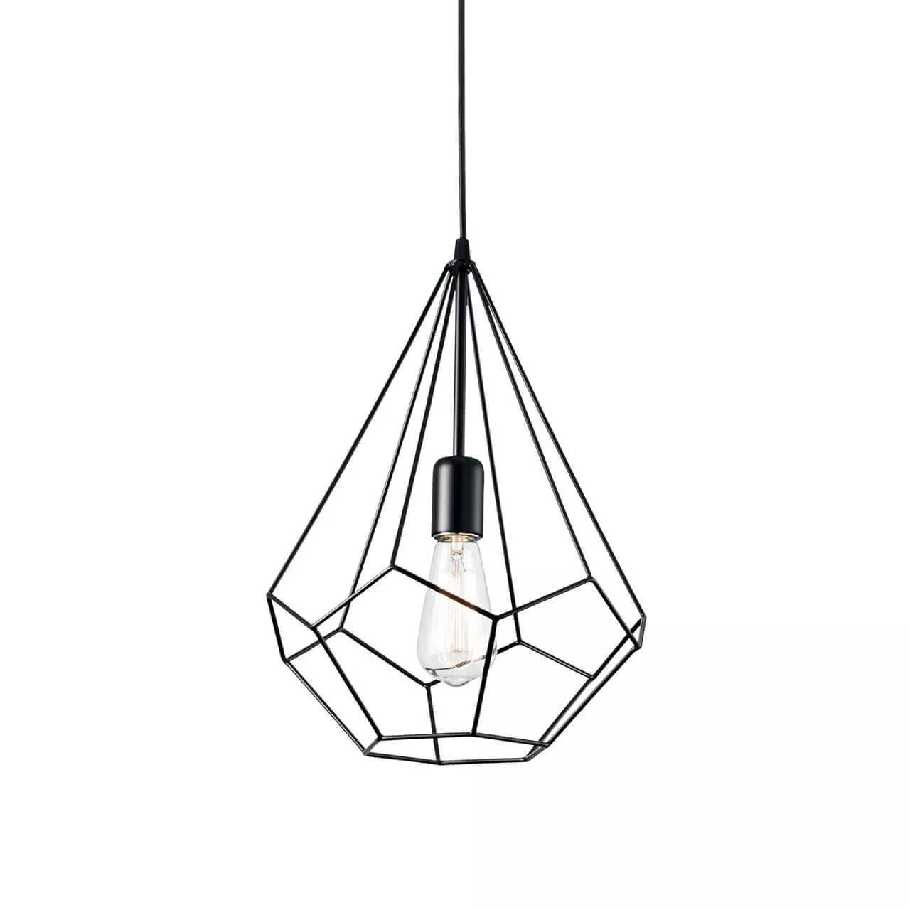 

Подвесной светильник Ideal Lux Ampolla-3 SP1 Nero 148175