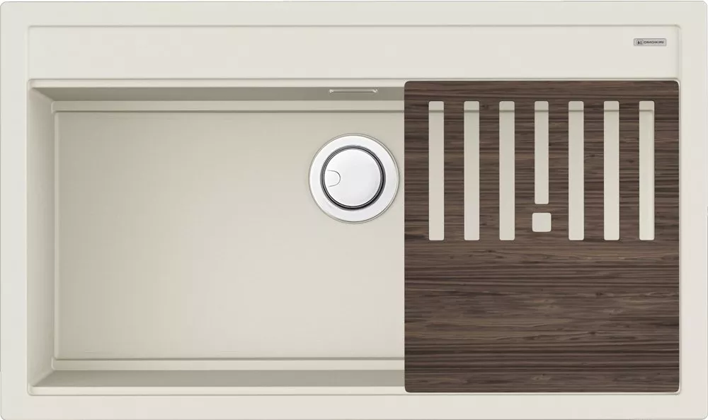

Мойка кухонная Omoikiri Kitagawa Artceramic 86х51 белый матовый