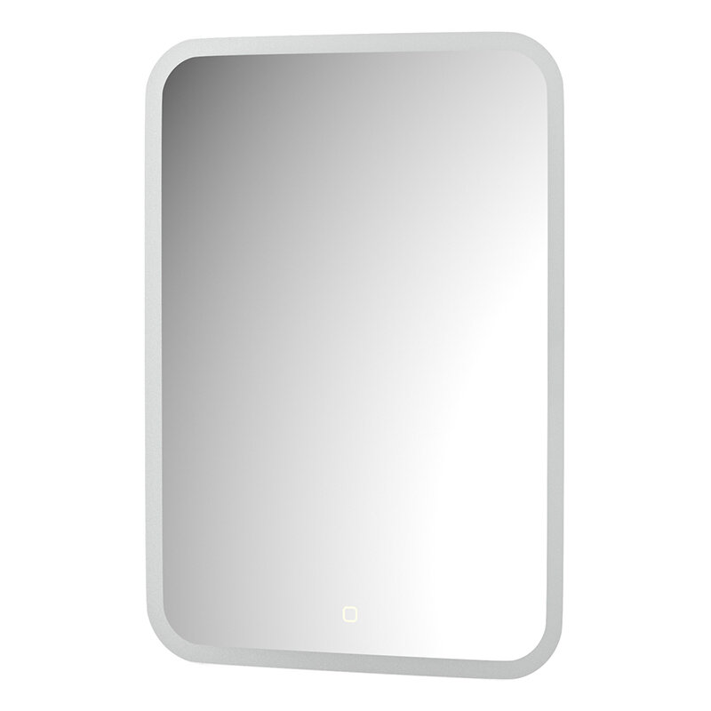 Зеркало с матированием и LED-подсветкой 21W (50x70 cm) (Сенсорный выключатель) (Нейтральный белый свет) (DEFESTO)