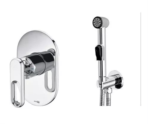 

A111856 Встраиваемый комплект для биде со шлангом 100 см