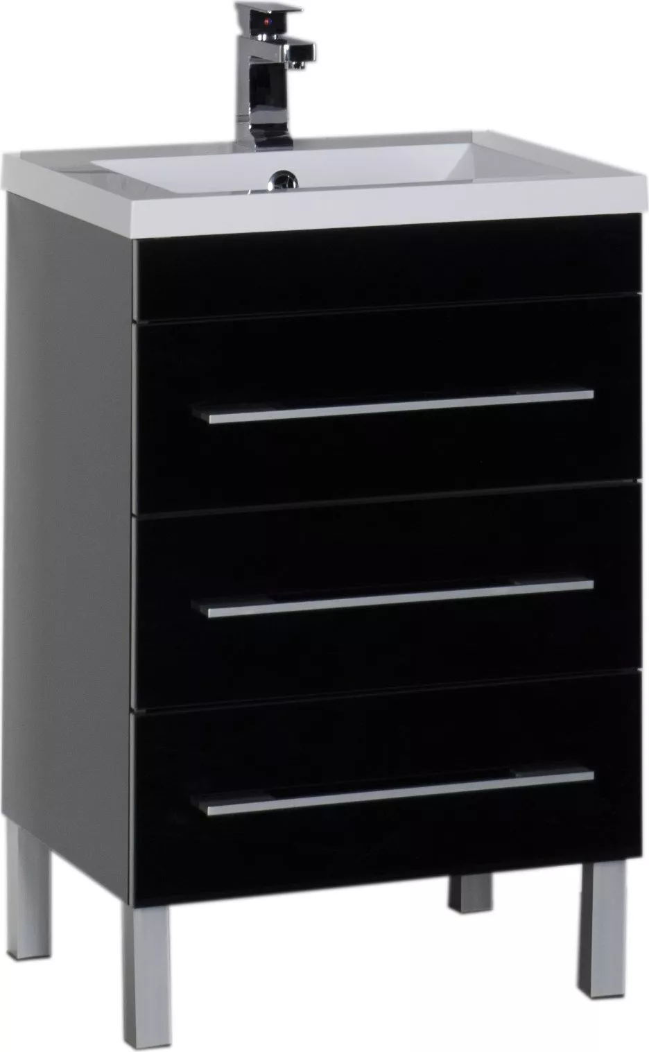 

Тумба под раковину Aquanet Верона 58 см (00178475, Черный