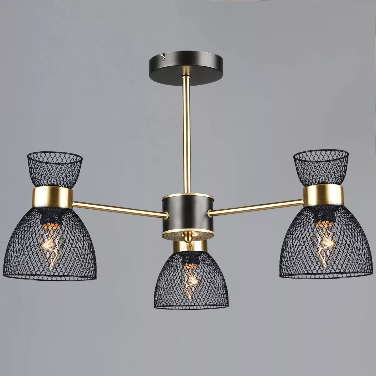 

Люстра на штанге Reluce 39760-0.3-03 COP+BK