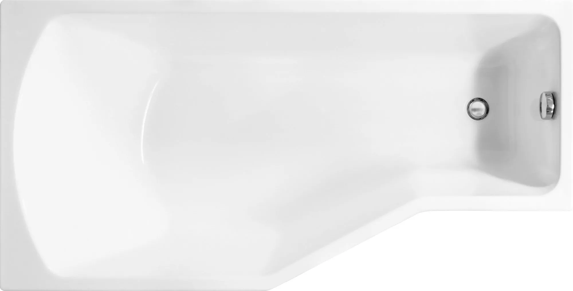 

Акриловая ванна STWORKI Кронборг 150x75, L