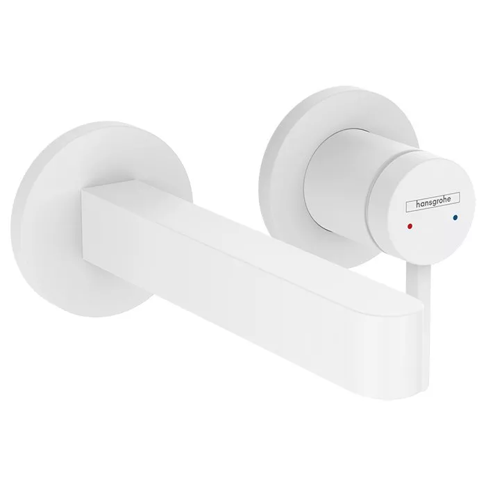 

Смеситель для раковины Hansgrohe Finoris белый матовый