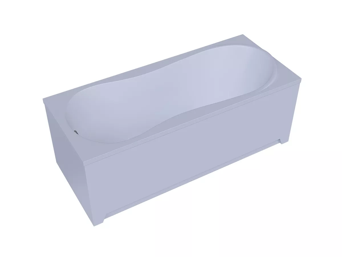 Акриловая ванна Акватек Афродита 170 см, цвет белый AFR170-0000045 - фото 1