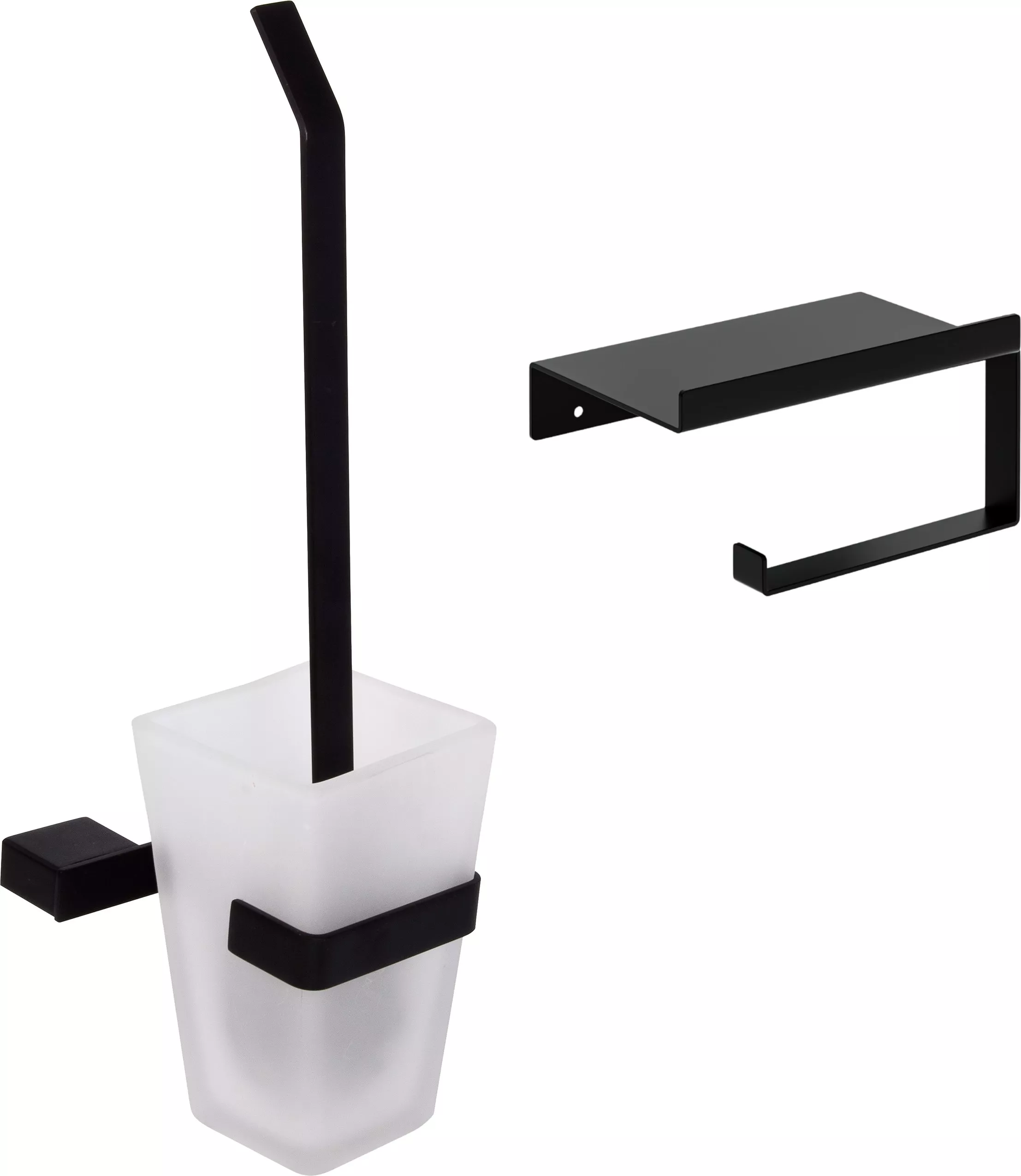 Набор DECOR BANYO SS 304 Black SS304 6009 04 + SS304 6023 04 04 577973 - фото 1