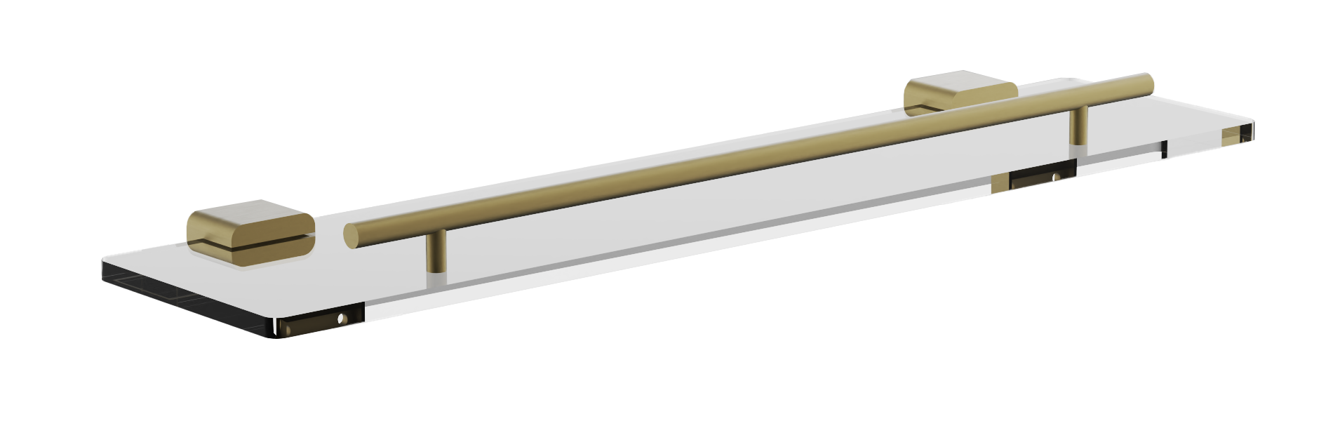 

Полка BELZ B908 B90807 брашированное золото