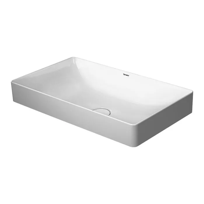 

Раковина, Duravit, DuraSquare, ширина, мм-600, глубина, мм-345, высота, мм-140, отверстия для смесителя-отсутствуют, материал-керамика, крепления в комплект