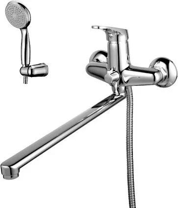 

Смеситель для ванны Lemark Omega LM3151C хром, с поворотным изливом