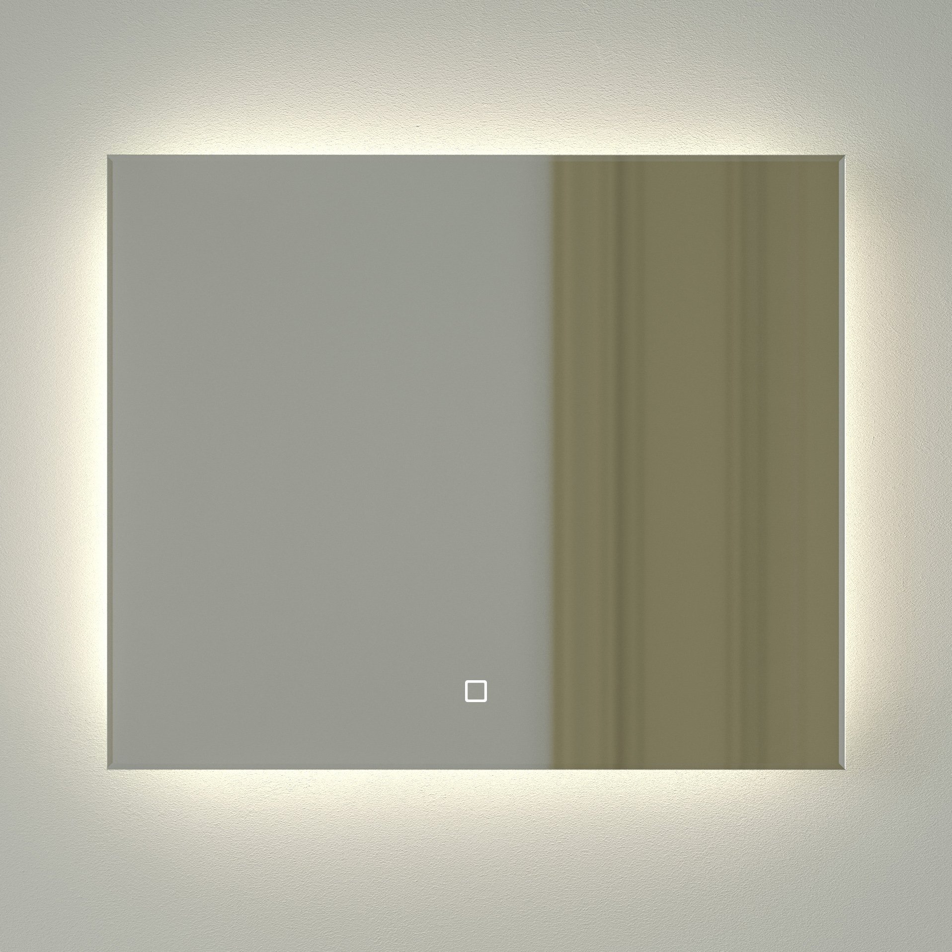 

Зеркало Defesto Glow DF 2503SH 60х50 с LED-подсветкой, 4 500 K, сенсорный выключатель