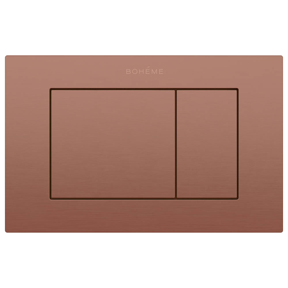 Кнопка для инсталляции, нерж.сталь BRUSHED BRONZE NEW