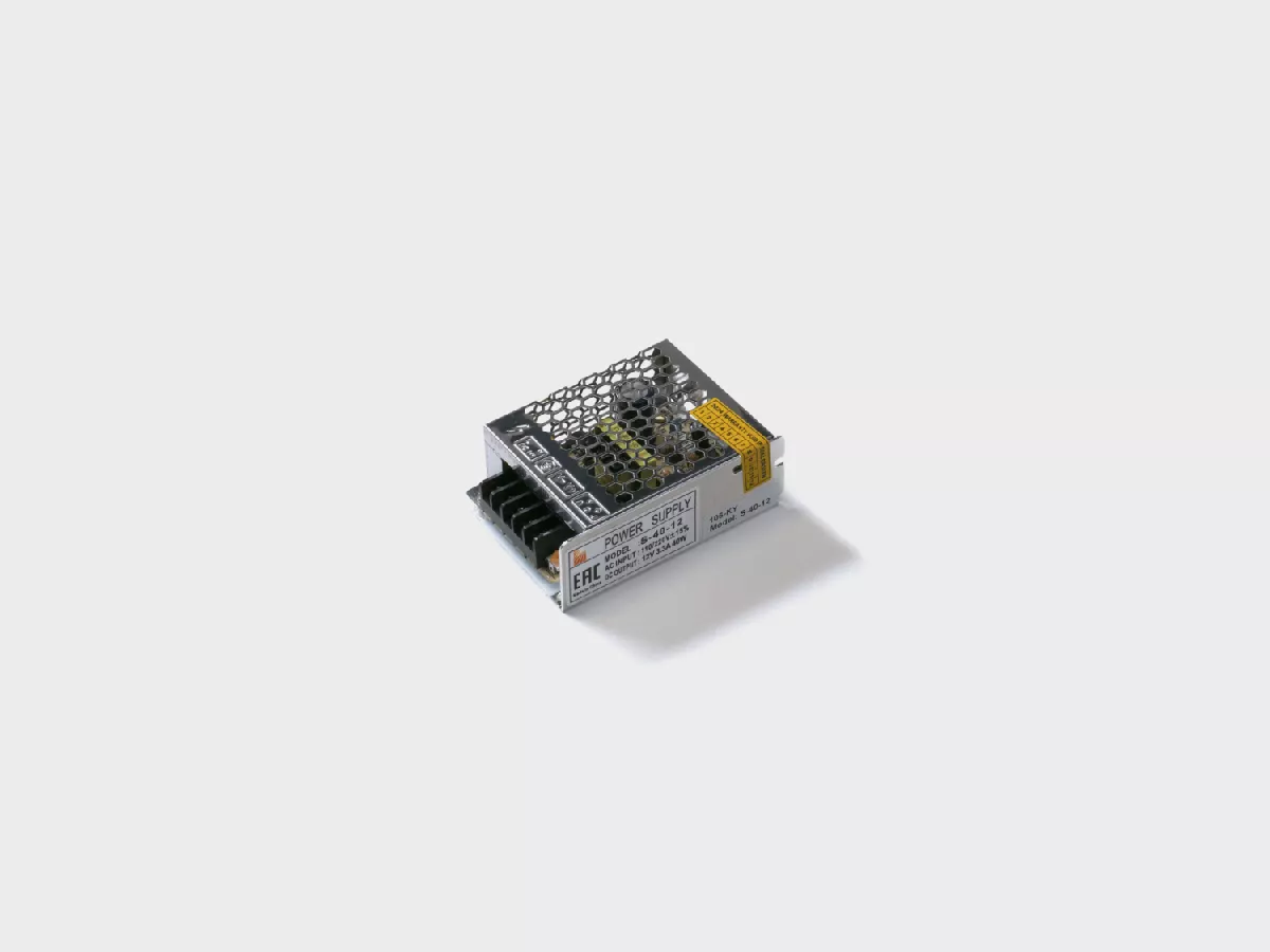 

Блок питания SWG Standard 40Вт DC12В 3.3А IP20 S-40-12 00000000126