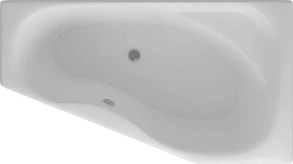 

Акриловая ванна AQUATEK Медея MED180-0000038 R 170x95 см, угловая, правая, пристенная, белая, асимметричная, вклеенный каркас, с экраном, со сливом-переливом