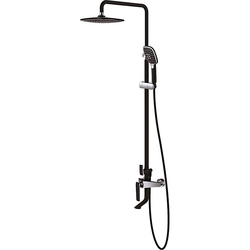 Душевая система Rose R1336H, черный
