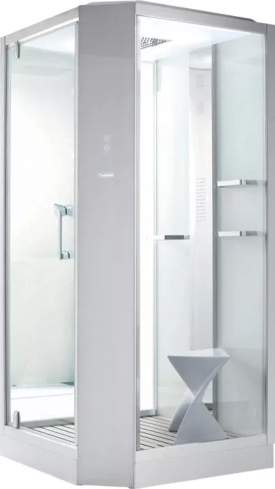 

Душевая кабина Orans SR-89101LS белая, с баней