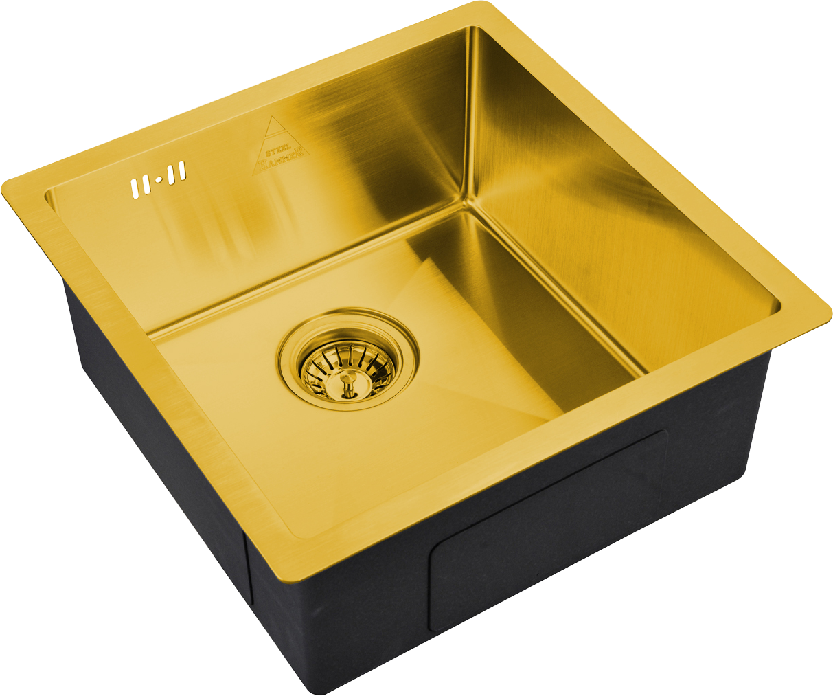 

Мойка кухонная Steel Hammer SH 4444 BRONZE бронза