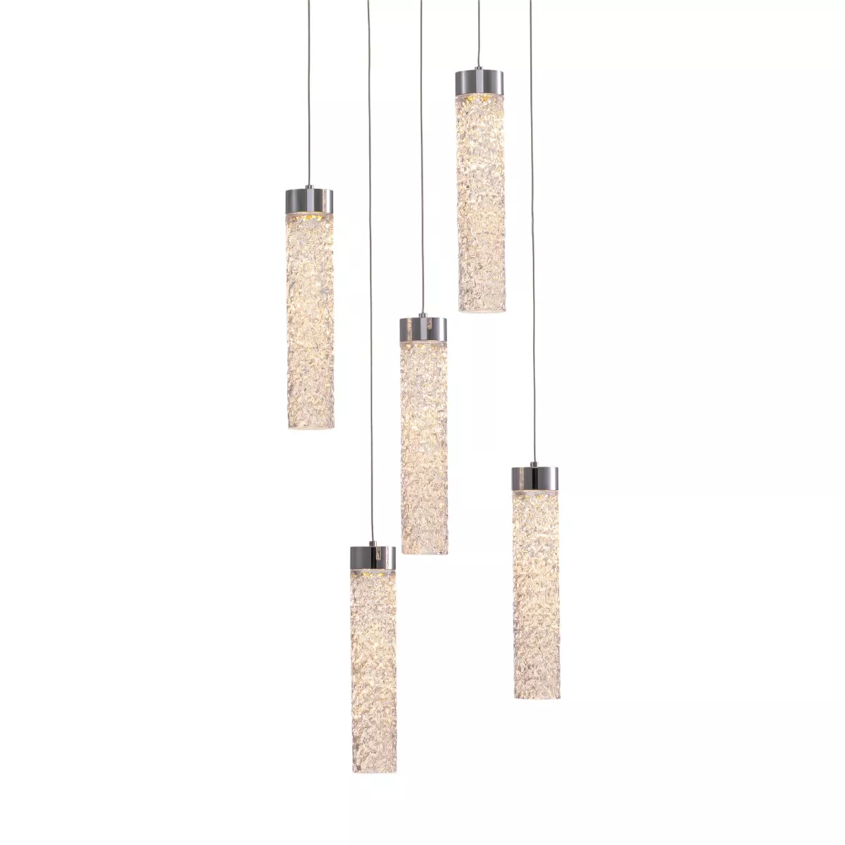 

Подвесной светильник Delight Collection MD24030028-5A chrome/clear