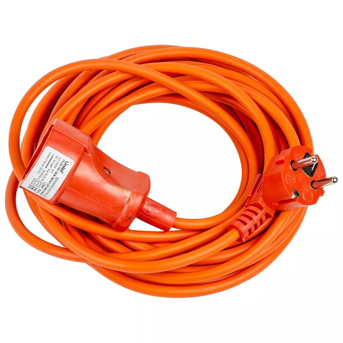 

Удлинитель Uniel YXз16-101 /UCK-1N/3x1,50/10M/O ORANGE UL-00010796