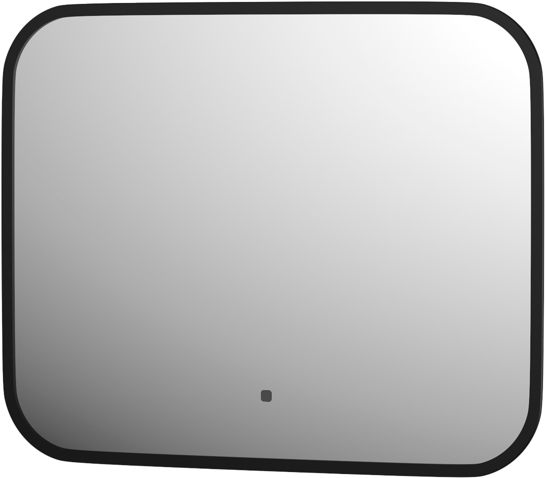 

Зеркало Defesto Aura DF 2971RH 50x40, с теплой подсветкой, инфракрасный выключатель, черное