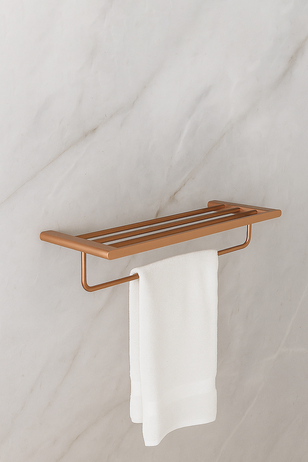 

Полка для полотенец Knotlor TR101RB, бронза