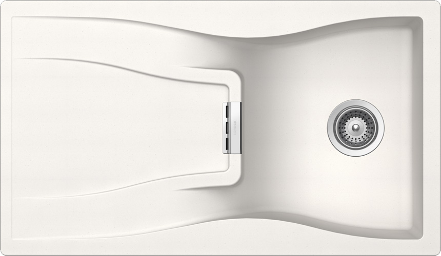 

Мойка кухонная Schock Waterfall 45D (D-100) Cristadur поларис