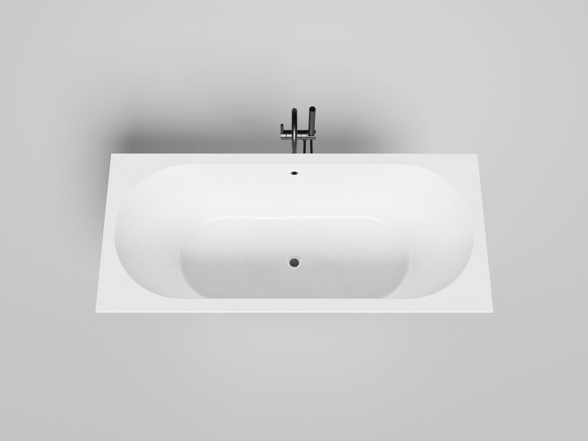 Ванна из искусственного камня Salini Ornella 170х75 S-Sense 103413G