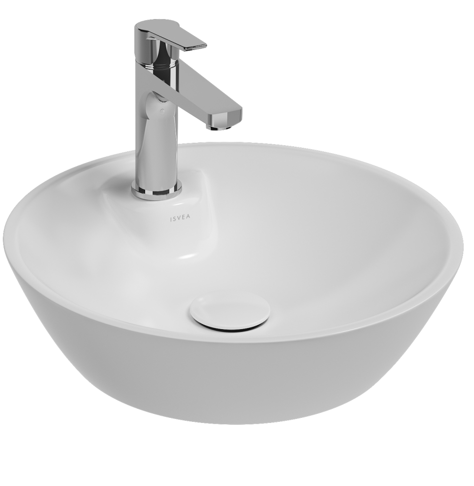 

Раковина накладная ISVEA Sistema Y 45 белый матовый 10SY65045SV-2L
