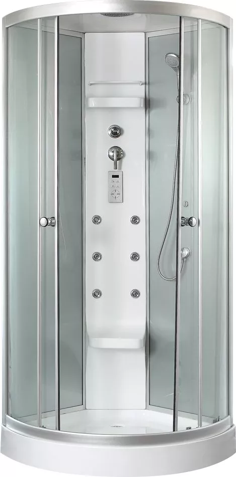 

Душевая кабина Timo Lux 92x92 хром, с гидромассажем