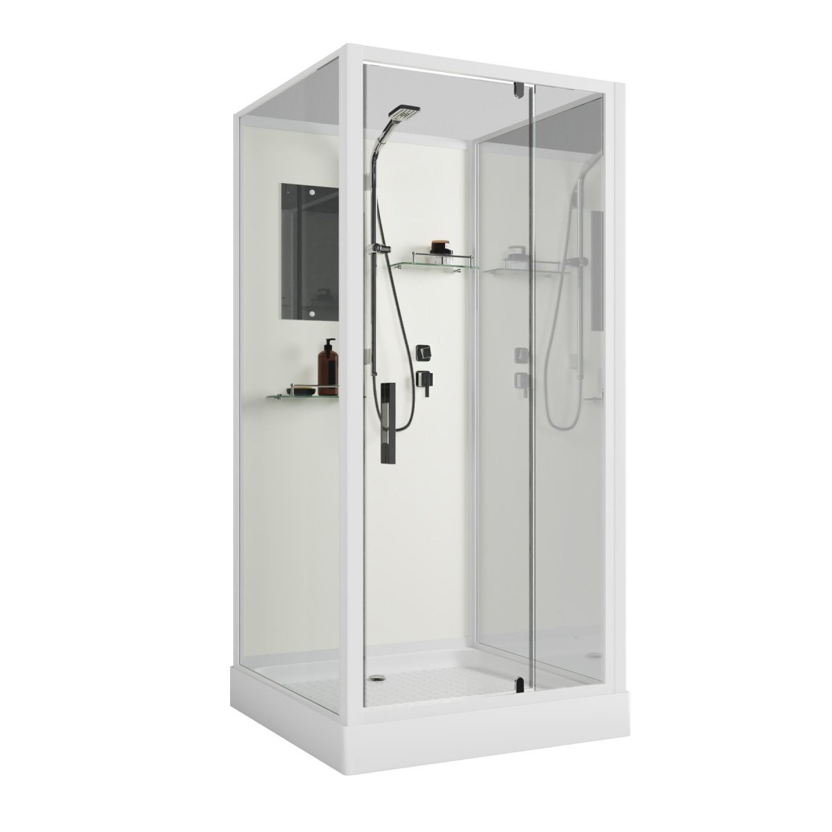 

Душевая кабина Niagara Standart ST90/15Q/BK 90x90, без крыши