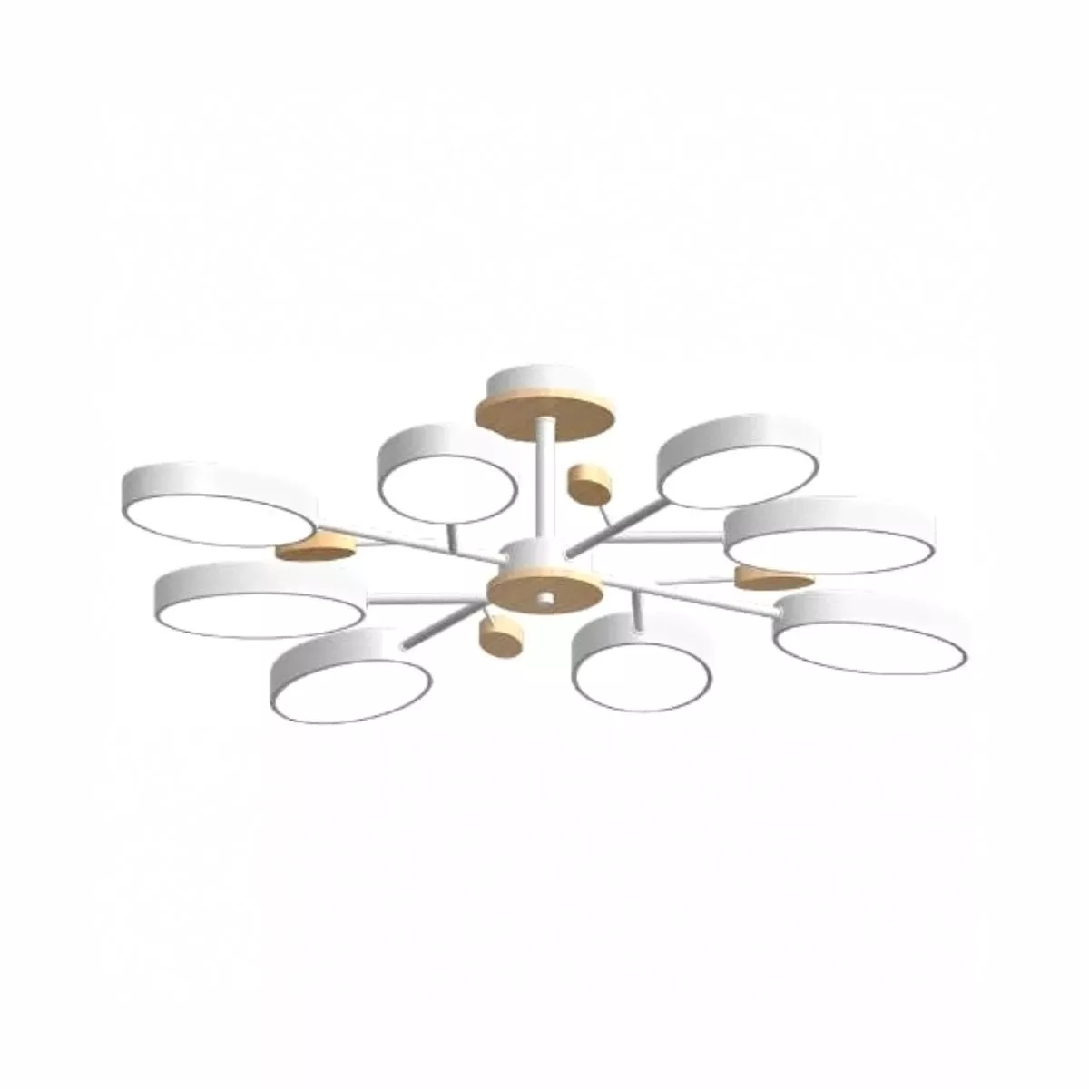

Люстра на штанге LED4U L3221-850 WH