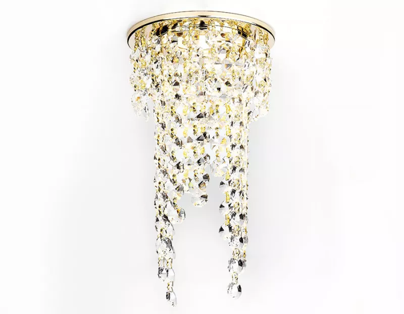 

Встраиваемый светильник Ambrella Light K2071 G/CL