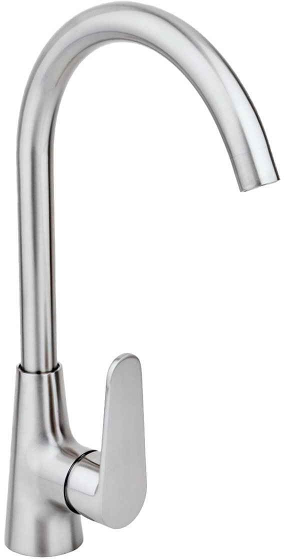

Смеситель для кухни TOPZERO Wix 204 SS (WIX 204 SS) сталь нержавеющая