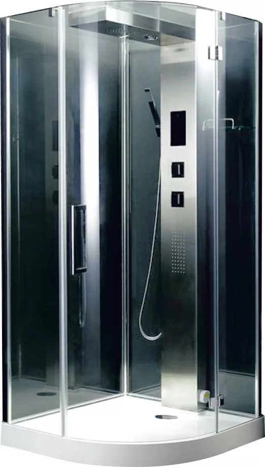 

Душевая кабина Timo Armo 90x90 хром, стекло прозрачное, с гидромассажем