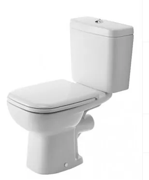 

Унитаз напольный Duravit D-Code с крышкой, белый (21110900002)
