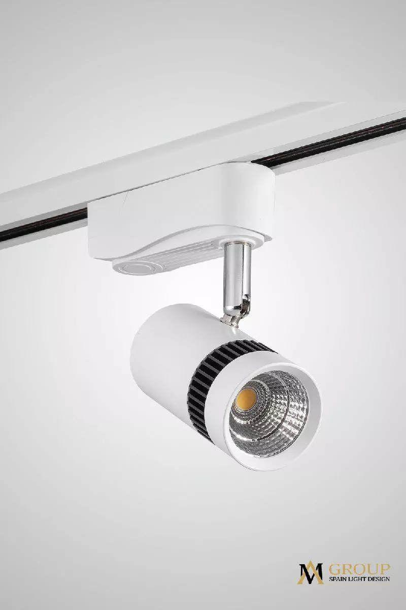 

Трековый однофазный светильник AM Group AM230-7W WH 3000K