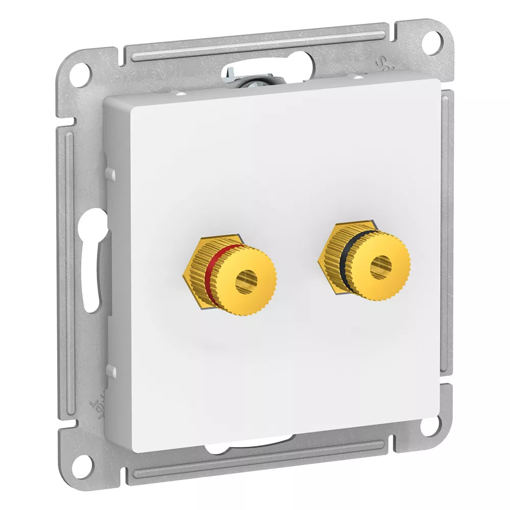 

Аудиорозетка двухместная Systeme Electric AtlasDesign ATN000187