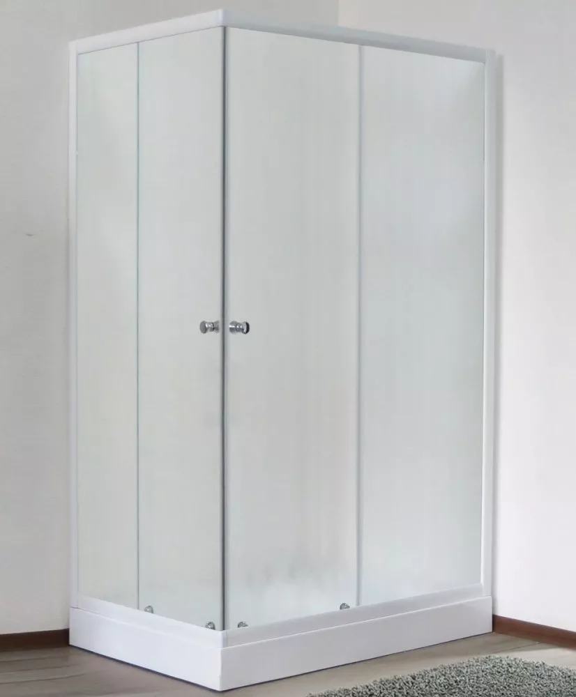 

Душевой уголок Royal Bath HPD 120x90 профиль белый стекло матовое