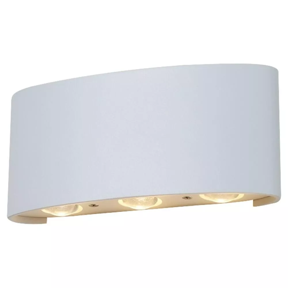 

Уличный настенный светодиодный светильник Crystal Lux CLT 023W3 WH